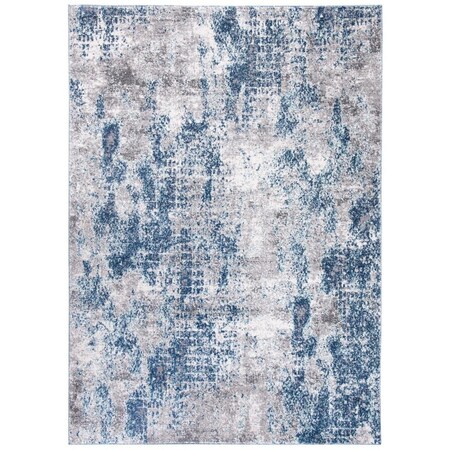 Safavieh 12 x 18 ft. Aston 700 Power Loomed Rectangle Area Rug Navy & Grey ASN704N-1218